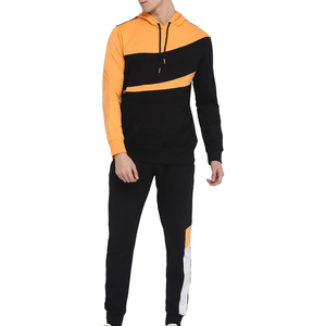 OEM Custom Design Heavyweight 100% Cotton Men's Oversized Streetwear Printed Designs Wholesale Men's Tracksuit - Product Image 1