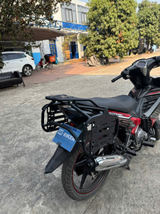แร็คท้ายรถมอเตอร์ไซค์แบบเบา รุ่น M-Biker Classic Design สำหรับ Yamaha Exciter 135 - Product Image 2