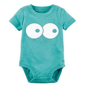 Pelele de Bebé Personalizado de Algodón Orgánico GOTS, Unisex, con Cierre de Botones a Presión, Logotipo Personalizado, Pelele de Primavera, Mono, Venta al por Mayor OEM, India - Product Image 1