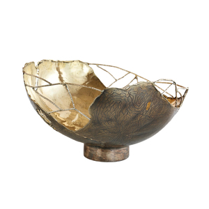 Frutero de malla de alambre hecho a mano, plato central de metal artístico de lujo para decoración de hogares de alta gama, vestíbulos de hoteles y regalos. - Product Image 3
