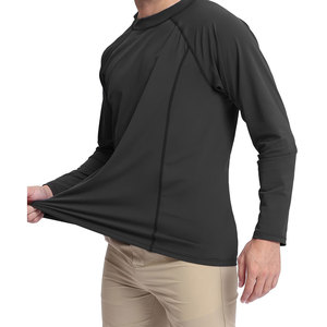 2-Pack <b>Men's</b> Rash Guard UPF 50+ <b>Long</b> <b>Sleeve</b> Shirt, Lightweight Cooling, Quick Dry Moisture-Wicking for Fishing, - Product Image 2