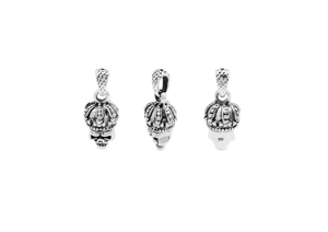 Pendentif Crâne Couronné - Product Image 1