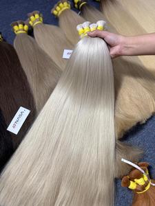Extensions de cheveux humains Remy de qualité vietnamienne Nasa Hair, double trame, 100g, 70cm, lisses naturels, teints toutes couleurs - Product Image 4