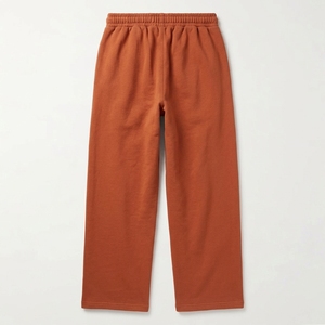 Custom Men Orange Sweatpants Wholesale Casual Loose <b>Trousers</b> Fleece Cotton Track Pants Loose Fit <b>Joggers</b> Sports Running <b>Trousers</b> - Product Image 1