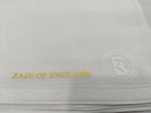 Chal Blanco Emmah de la Mejor Calidad, el Más Vendido, Nombre del Departamento: Chal IMMAH Musulmán Sudanés, Número Uno en África - Product Image 3