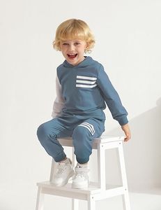 Conjunto de Ropa Infantil Cómodo para Uso Diario, Elegante y Combinable, Ligero y Duradero, Ropa de Verano para Niños, Nueva Llegada, Ropa de Moda - Product Image 3