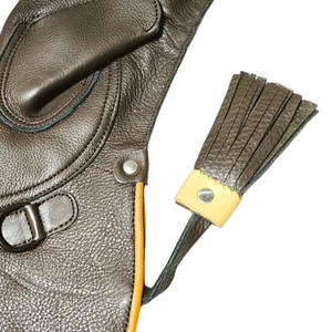 Gants d'aigle en cuir suédé à 3 couches de 45 cm de long, personnalisables, pour la fauconnerie, la chasse aux oiseaux et l'utilisation en extérieur, haute performance - Product Image 3