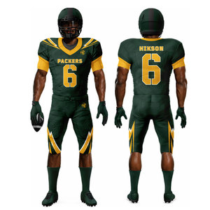 Export Quality American Football Uniform Pakistan Manufactured American Football Uniform Team <b>Spirit</b> American Football Uniform - Product Image 4