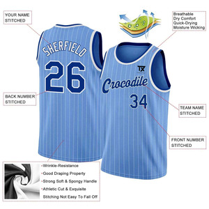 Camisetas de Baloncesto sin Mangas, del Mejor Fabricante, Nuevo Estilo, Camisetas de Baloncesto de Alta Calidad - Product Image 4