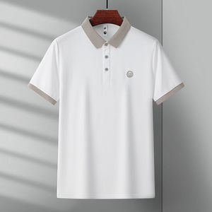 Polo para Hombre con Cuello Multicolor, Polo de Manga Corta Holgado para Hombre, Polo de Moda 2025 - Product Image 6