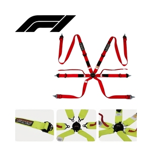 Cinturón de Seguridad TBRACING FIA 8853 2016, Fabricación OEM, Personalización de Marca, Cinta Fluorescente de Alta Resistencia y Ajuste Cómodo - Product Image 3