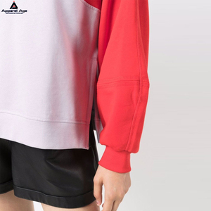 Nouveau sweat-shirt en spandex pour femmes, logo personnalisé sur le devant, tissu satiné, manches longues, streetwear décontracté - Product Image 5