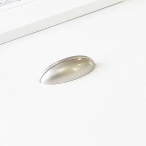 Modern Zinc Alloy Half Moon Cabinet <b>Handle</b> Drawer <b>Pull</b> Eco-Friendly for Kitchen Bathroom Wardrobe Living Room Nightstands - Product Image 4