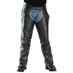 Chaps d'équitation en cuir, équipement d'équitation durable avec finition en cuir de qualité supérieure et caractéristiques réglables - Product Image 1