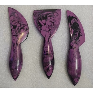 Juego de Cuchillos para Queso de Resina con Diseño de Caparazón de Tortuga, Utensilios para Servir y Cortar Queso - Product Image 6