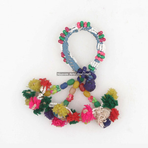 Pulsera Latkan Estilo Banjara Auténtico, Pulseras Gypsy Antiguas, Proveedor Mayorista de Oro Indio, Banjara Vintage Indio Antiguo - Product Image 3