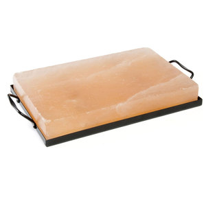 Bloque de Sal del Himalaya Tallado de Alta Calidad para Cocinar a la Parrilla, Acabado Liso, Grado A+, Estilo Moderno, Esencial para la Cocina - Product Image 1