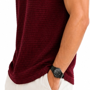Custom Men's Performance <b>Mesh</b> Tank <b>Top</b> Breathable <b>Mesh</b> Quick Dry Comfort Fit Custom Made Premium Quality For Men Tank <b>Top</b> Wear - Product Image 5