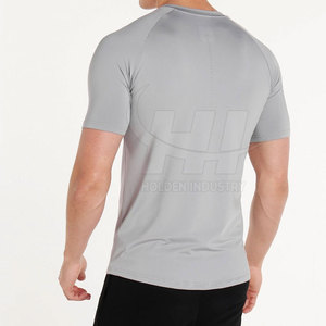 T-shirts de sport pour hommes, coupe confortable, légers, vêtements d'entraînement personnalisés, vêtements de sport pour hommes, t-shirts de gym - Product Image 3