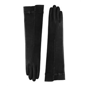 Gants longs élégants en cuir véritable pour l'opéra, les soirées et les spectacles, gants formels pour femmes, longueur bras, doublure respirante, authentiques - Product Image 3