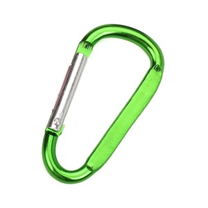 YCX Llavero Colgante de Colores, Joyería con Logotipo Láser, Hebilla de Montañismo Plana de Aleación de Aluminio en Forma de D para Uso Exterior, Pequeño Mini - Product Image 1