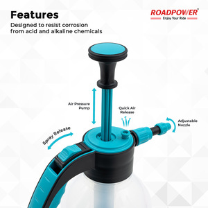 RoadPower (RP-WTR-140) 2L Water Hand Pump Pressure Sprayer Adjustable Nozzle Transparent And Leak Proof <b>Bottle</b> - Product Image 2