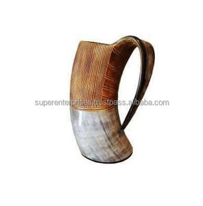 Tasses à boire fraîches, tasses en corne, décoration intérieure, Design de matériau Unique, tasse à boire - Product Image 5