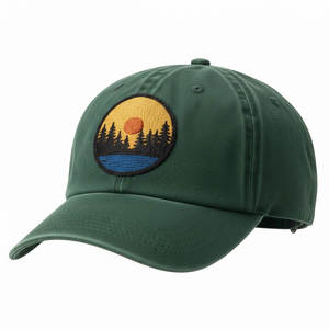 Casquette tactique unisexe brodée en tissu robuste avec surpiqûres durables pour la randonnée et l'aventure en plein air - Product Image 2