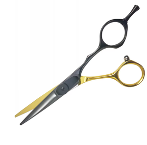 Ciseaux de barbier professionnels élégants, ciseaux de salon, couleurs à double design, acier inoxydable de haute qualité, outil de coupe de cheveux - Product Image 1