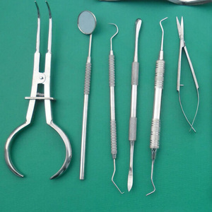 Kit Básico de Instrumentos de Cirugía Dental Oral, Acero Inoxidable, Manual, Ligero, Agarre Ergonómico, Herramientas Quirúrgicas CE Narham Enterprises - Product Image 2