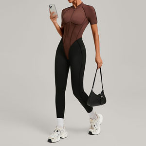 Combinaison de sport dos nu une pièce pour femme – Vente en gros - Product Image 2