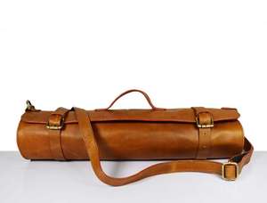 Sac de Chef en Cuir Marron Vintage de Luxe, Robuste et Anti-Odeur, pour Rangement d'Outils Culinaires, Étui de Voyage LBKR-0044 - Product Image 3