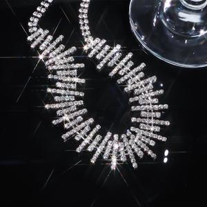 Collier de luxe unisexe en or massif 14 carats, diamant vintage taille brillant rond, pierre naturelle certifiée IGI, bijoux de fête - Product Image 1