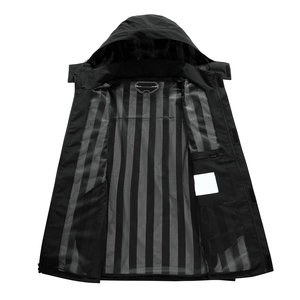 Veste coupe-vent multi-poches avec panneau dorsal ventilé, veste coupe-vent à séchage rapide, veste coupe-vent avec logo personnalisé pour homme - Product Image 2