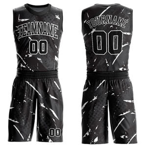 Nouvelle conception à prix bas, ensemble de maillots de basket-ball sublimés et cousus - Product Image 1