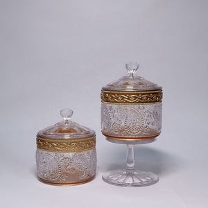 Cuenco de plástico con estampado de Cachemira en relieve para dulces - Product Image 2