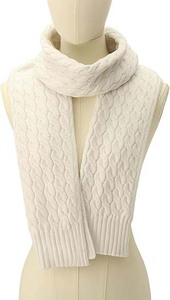 Artistic Knit Unisex <b>Scarf</b> - Unique Texture Winter Muffler - Custom Logo Soft Rib-Knit Elegant Neck Warmer - Product Image 4