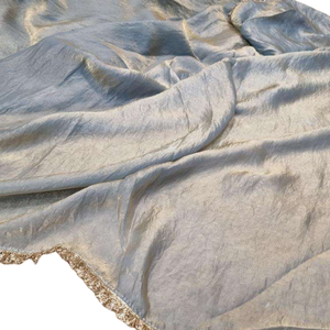 One Minute Ready-to-Wear Silver Space Fendy Silk Saree |Flowy Elegant Drape & <b>Readymade</b> <b>Blouse</b> |Free Size Festive & Wedding Wear - Product Image 4