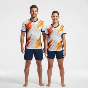 เสื้อกีฬาโพลีเอสเตอร์แห้งเร็ว ระบายอากาศได้ดี คุณภาพเยี่ยม สำหรับผู้ชาย ชุดฟุตบอล ชุดยูนิฟอร์ม - Product Image 5