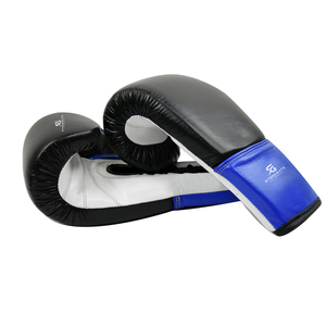Gants de boxe en cuir véritable avec logo personnalisé, design respirant, sangle de poignet réglable pour l'entraînement et le sparring 2026 - Product Image 6