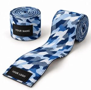 HOMIZON ENTERPRISES HE-HB-1 OEM ODM Bandages de boxe personnalisés, bandages élastiques MMA, 2 pièces, tailles et couleurs personnalisées, logo, certifié CE - Product Image 2