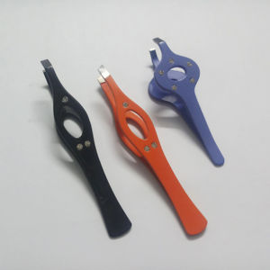 Pinzas para Pestañas de Volumen de Acero Inoxidable de Buena Calidad, Color Degradado, Precio al por Mayor - Product Image 1