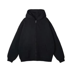 Sudadera con Capucha Negra Personalizada con Bordado, 180 g/m², Impresión de Alta Calidad, Talla Grande, 100% Algodón, Forro Polar, Fabricante de Sudaderas Unisex para Hombre - Product Image 1