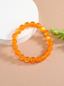 Stylish Resin Beads <b>Bracelet</b> Handmade <b>Stretch</b> Acrylic Jewelry Accessories for Women Fashion Gift - Product Image 3