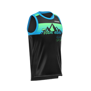 Maillots de basket-ball respirants personnalisables conçus de manière transparente ensembles de vêtements de sport imprimés du fabricant du Vietnam-OEM/ODM Active - Product Image 3