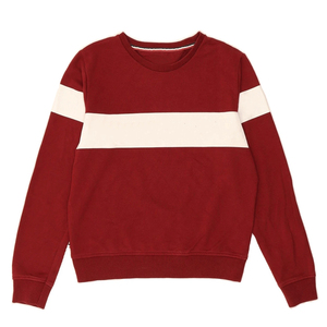 Sudadera de cuello redondo de alta calidad con bloques de color, estilo casual, para invierno, de forro polar y algodón, para hombre. - Product Image 2