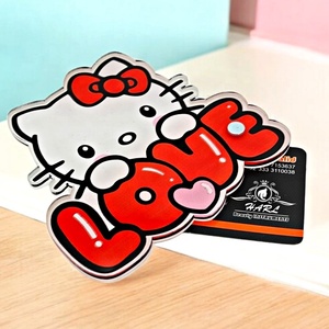 Fournitures pour cils Hello Kitty avec nœud Extension de cils de marque privée Plaque pour cils Palette et carreaux de cils en acrylique avec aimant - Product Image 6