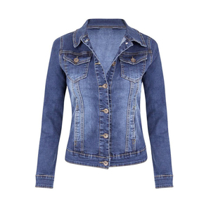 Chaqueta vaquera para mujer al por mayor, estilo streetwear para conciertos, para minoristas de moda, personalización de marca, MOQ bajo - Product Image 1