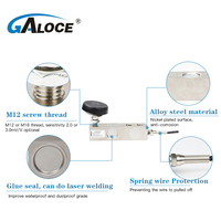 Kit de Celdas de Carga GSB205R, Sensor de Pesaje de 3 Toneladas y 5 Toneladas, Celda de Carga de Viga de Cizallamiento para Básculas de Ganado y Básculas de Animales