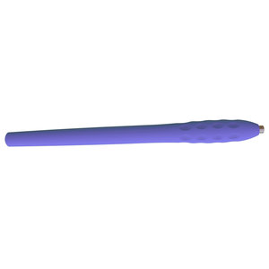 Miroir dentaire en silicone violet avec manche à filetage universel, tige de diagnostic manuelle, prise en main douce et confortable, stérilisable à chaud, Pakistan - Product Image 2